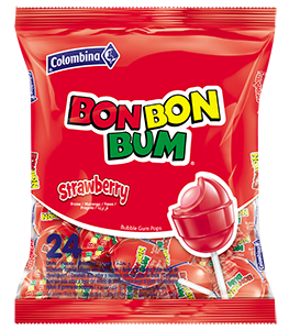 BON BON BUM STRAWBERRY AF (15BS/24/14g)