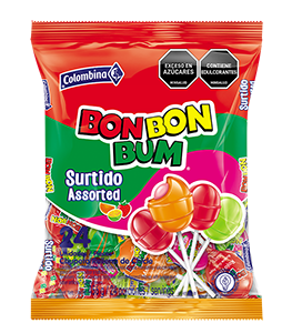 BON BON BUM SURTIDO (15BS/24/19g)