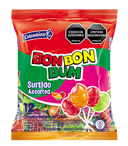 BON BON BUM SURTIDO (30BS/12/19g)
